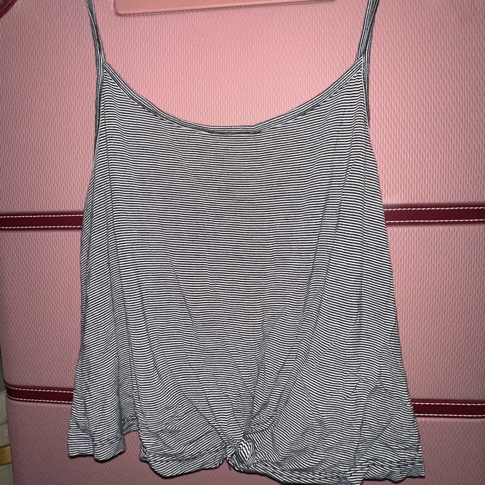 Cotton on Striped Black and White Women's Top
